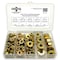 Boltsandnuts.Com Grade 8 Hex Top Locking Flange Nuts Zinc Yellow - 95 PCS Assortment Kit #149 - alternate 1